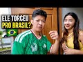 Assistindo o jogo com um japonês no Japão 🇯🇵🇧🇷