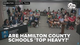 'Top heavy:' Some question if Hamilton County School's central office cuts are enough