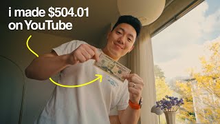 it took me 10 years to make $500 on YouTube (don't do what I did)