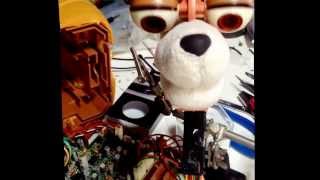 teddy ruxpin ,Test run for repair servos.