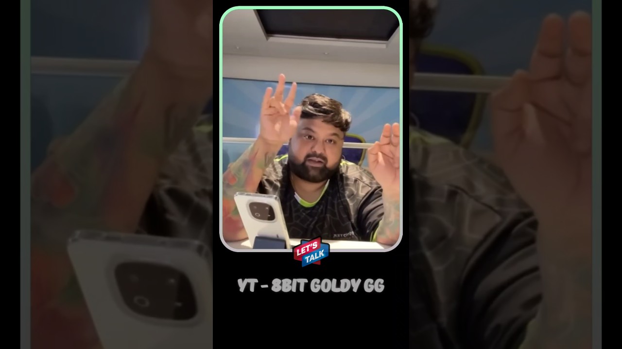 8bit Goldy Bhai Talk Ewc Bgmi Iqoosoul Slot Reply!! 