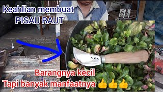 Membuat pisau raut tajam serbaguna dari bahan bearing...