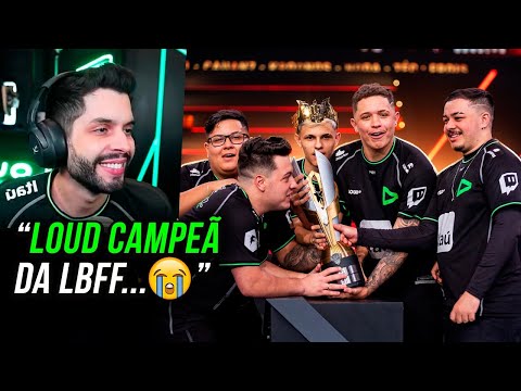 EMOCIONANTE!! PLAYHARD REAGINDO A LOUD CAMPEÃ DA LBFF!!