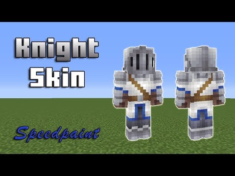Video Making A Knight Skin! | Minecraft Skin Speedpaint... - youtube