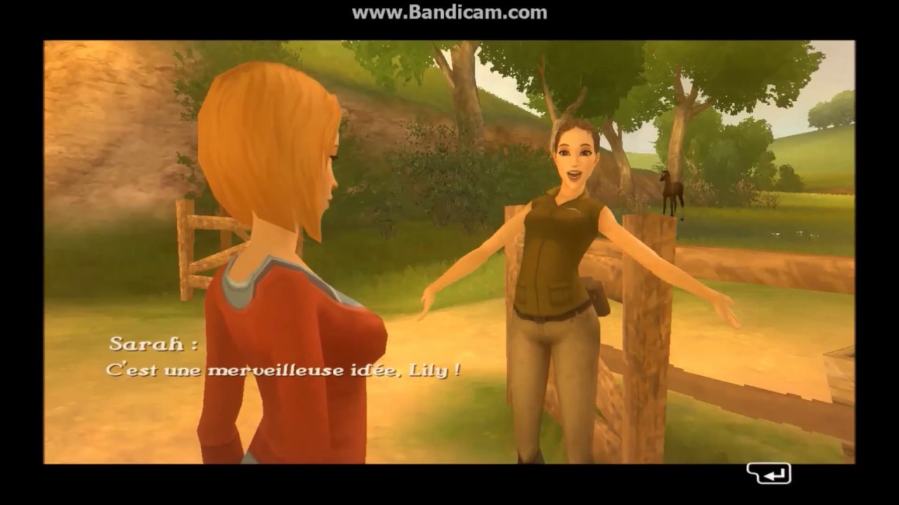 Jeu vidéo Nintendo Wii - Alexandra Ledermann : La Colline aux Chevaux Sauvages - Label Emmaüs