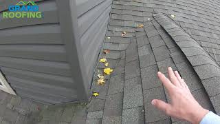 Roof Leak Inspection At Dead Pocket And Wall Flashing