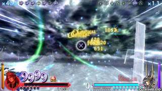 Dissidia: Let's Play With a Hacked Saved File! Video 1- Damage Test with 99.9x booster Wealth