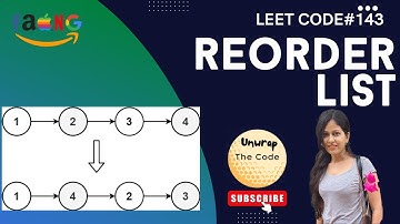 Reorder List | Leetcode: 143 | Solution & Explanation  |  Interview Problems