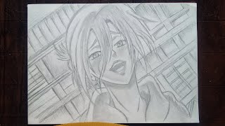 Annie Sketch Drawing -[Attack On Titan]  Drawing By {Mr Rk Artist} screenshot 4
