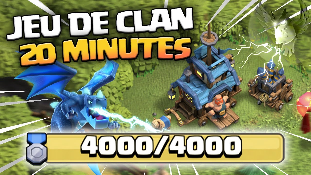 FINIR LES JEUX EN MOINS DE 20 MINUTES ?! Clash of Clans - YouTube