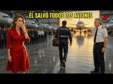 “¿Quién reparó los 22 aviones?” preguntó la CEO—Todos señalaron al padre soltero que despidió