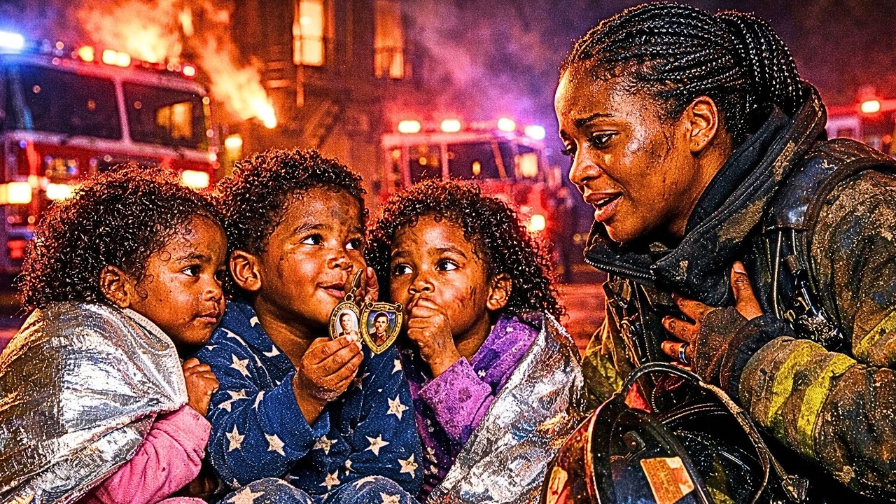 Female Firefighter Carried 3 Kids Out of a Fire, Then One Called Her Name