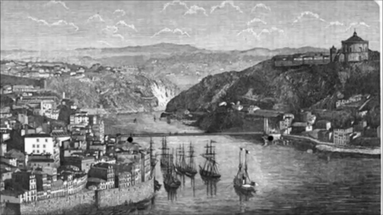 Beira Rio há muitos anos atrás(Vila Nova De Gaia) Portugal