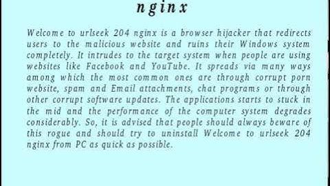 Welcome to urlseek 204 nginx | Uninstall Welcome to urlseek 204 nginx