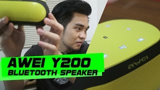AWEI Y200 Bluetooth Wireless Speaker Review - Sound Test