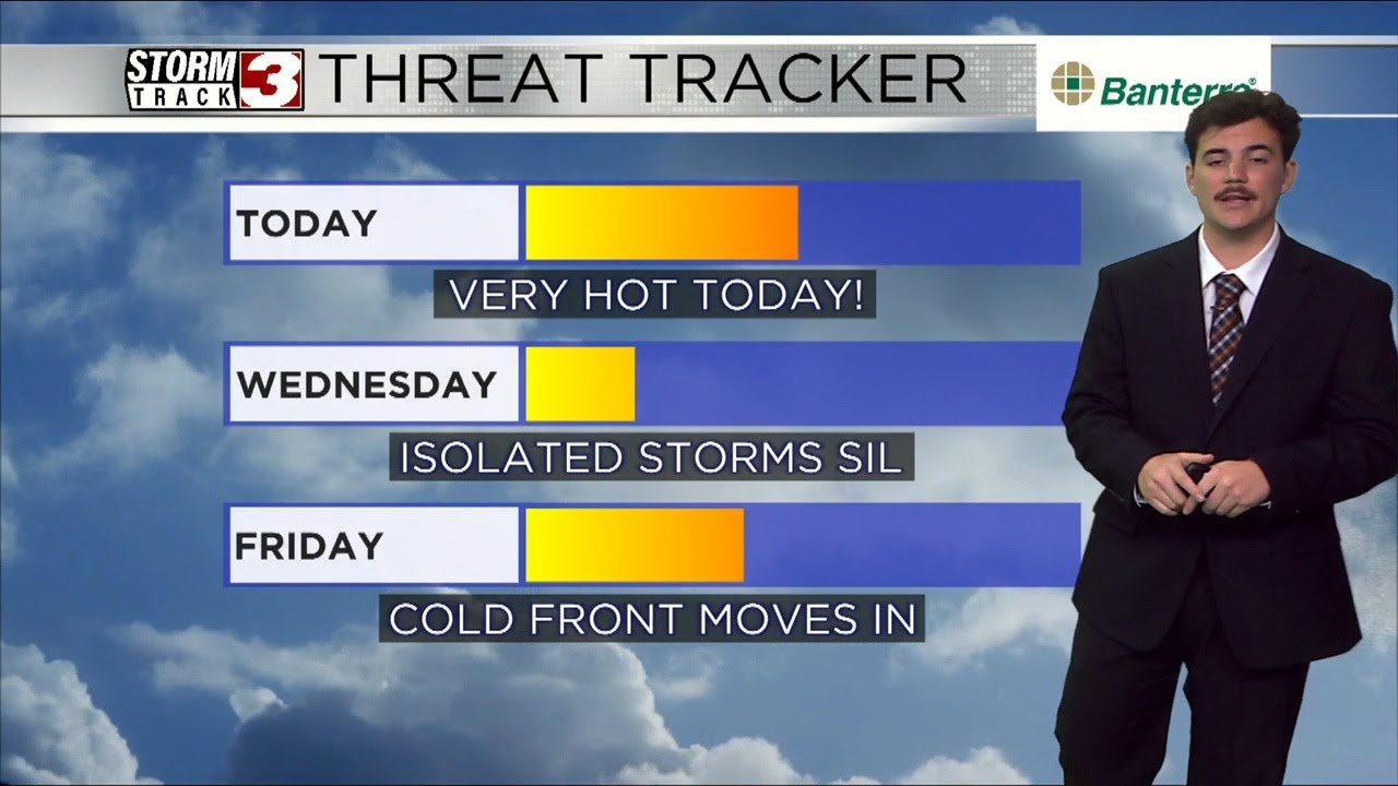 Summer heat continues with relief on the horizon - YouTube