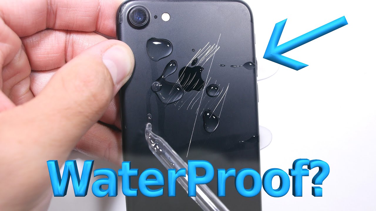 Is iPhone 7 is waterproof?