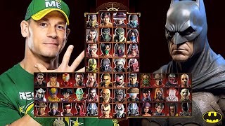 Mortal Kombat 9 - JOHN CENNA WWE 🥊 & BATMAN 🦇 - Expert Tag Ladder - Gameplay @(1080p) - 60ᶠᵖˢ ✔