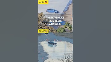Slip Test : DODGE  vs AUDI  Crazy Stability