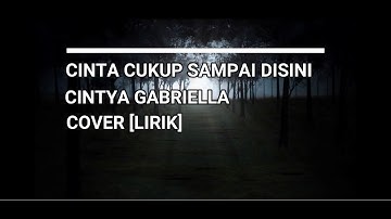 Cinta Sampai Disini - D