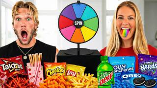 WE ATE ONLY ONE COLOR FOOD FOR 24 HOURS! *She got the worst one*