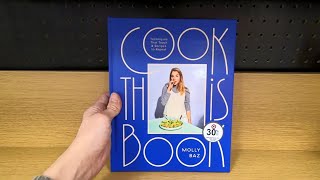 COOK THIS BOOK A COOKBOOK MOLLY BAZ RECIPES BOOK CLOSE UP AND INSIDE LOOK