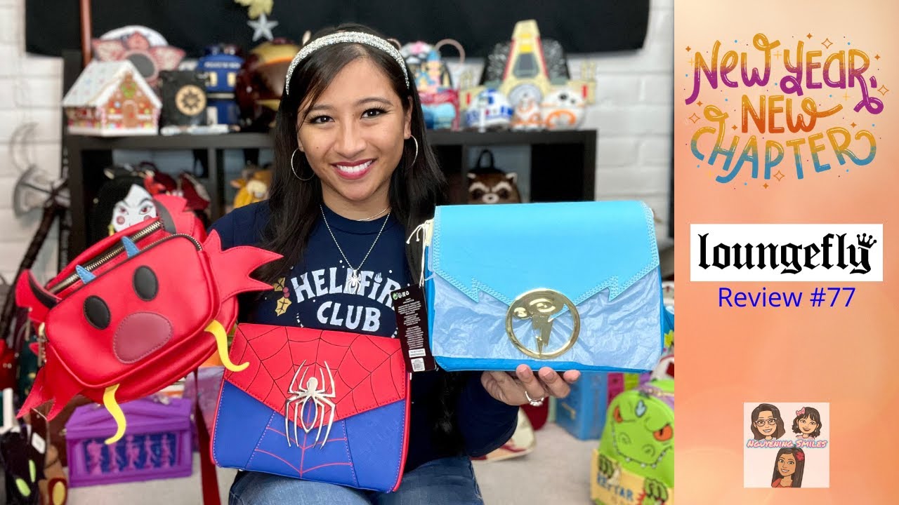 Loungefly review 77 Crossbodies & Fanny pack Nguyening Smiles