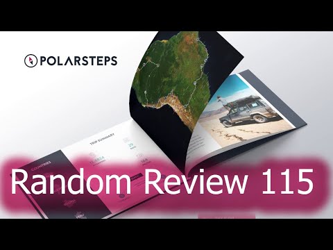 Random Review 115: Polarsteps Travel Book