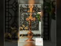 Christ Crucifix Solid Wood Antique Style Religious Wooden Cross Crucifix Wall Catholic Cross Wall...