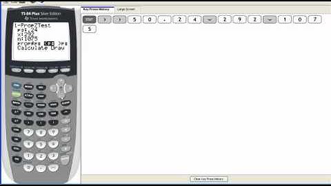 Hypothesis Test Proportion on TI-84