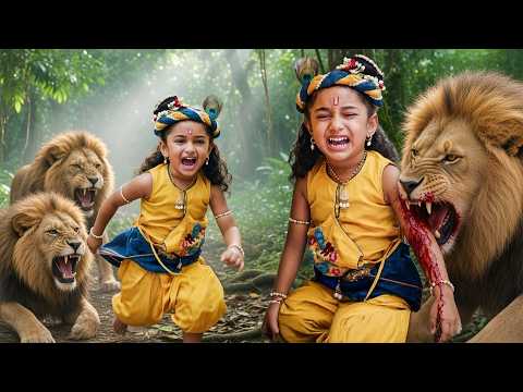 Why did Mother Parvati's lion attack baby Krishna? | Yashomati Maiya | Latest Krishna Serial