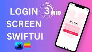 Login Screen with SwiftUI | VStack, ZStack & HStack with SwiftUI