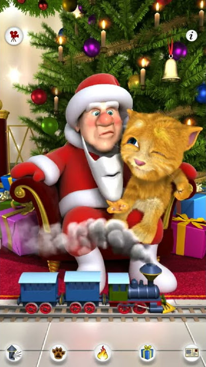 Talking Santa meets Ginger New Video Best Funny Android 118