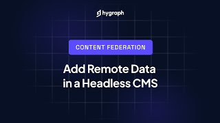 Adding API Data to a Headless CMS