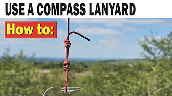 THIS is how to use a compass lanyard