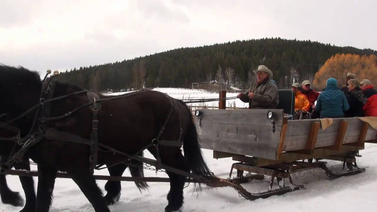 Sleigh Ride & Chili Dinner - YouTube