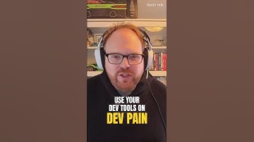 Use Your Dev Tools on Dev Pain – Developer Experience Insights | Benjamin Kitt