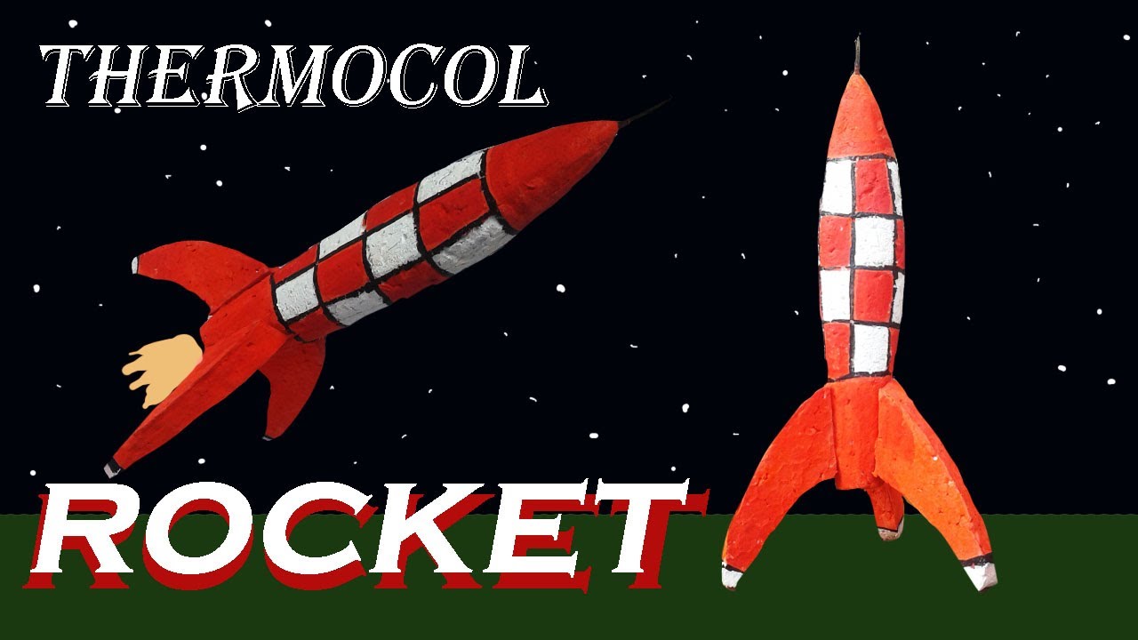 thermocol se rocket kaise banaya jata hai YouTube