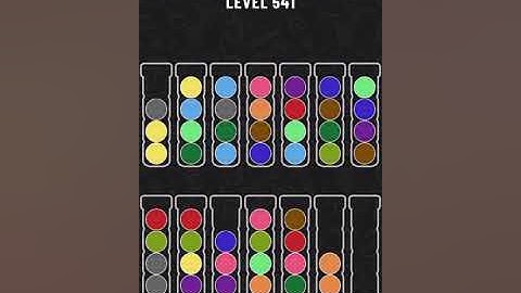 【Ball Sort Puzzle】Level.541
