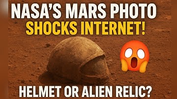 🚀 NASA’s Mars Photo SHOCKS Internet! Helmet or Alien Relic? 🛸