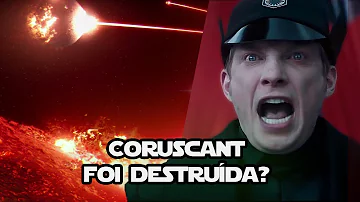 O que aconteceu com Coruscant?