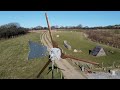 Hand Carved 2m Wooden Wind Turbine Blades