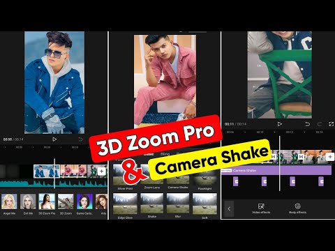 How To Make 3d Zoom Pro & Camera Shake Effect in Capcut || Shake Effect in Capcut || its boss