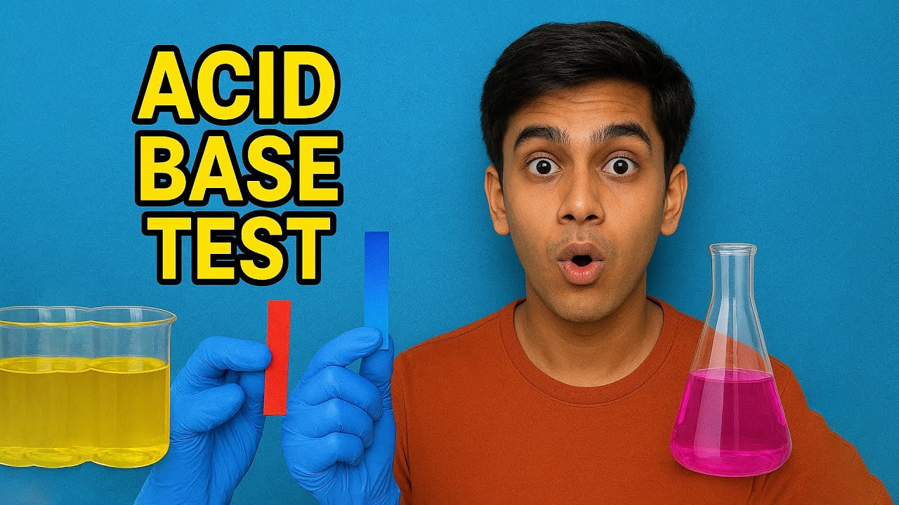 Acid Base Test | Litmus, Turmeric & Phenolphthalein Experiment Explained