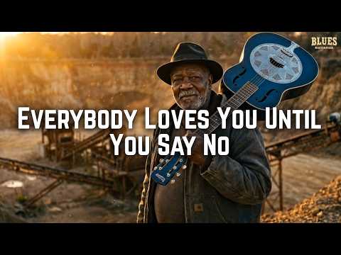 🎵 Everybody Loves You Until You Say No | Blues Masterpiece