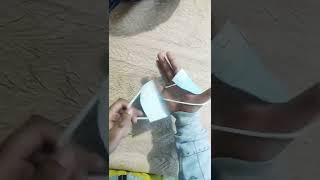 Boxing gloves out of mask