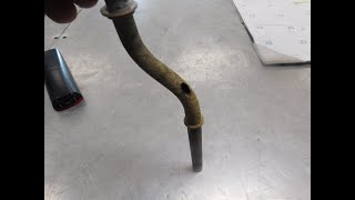 Yamaha 90 flat side on water supply tube 12 14 21