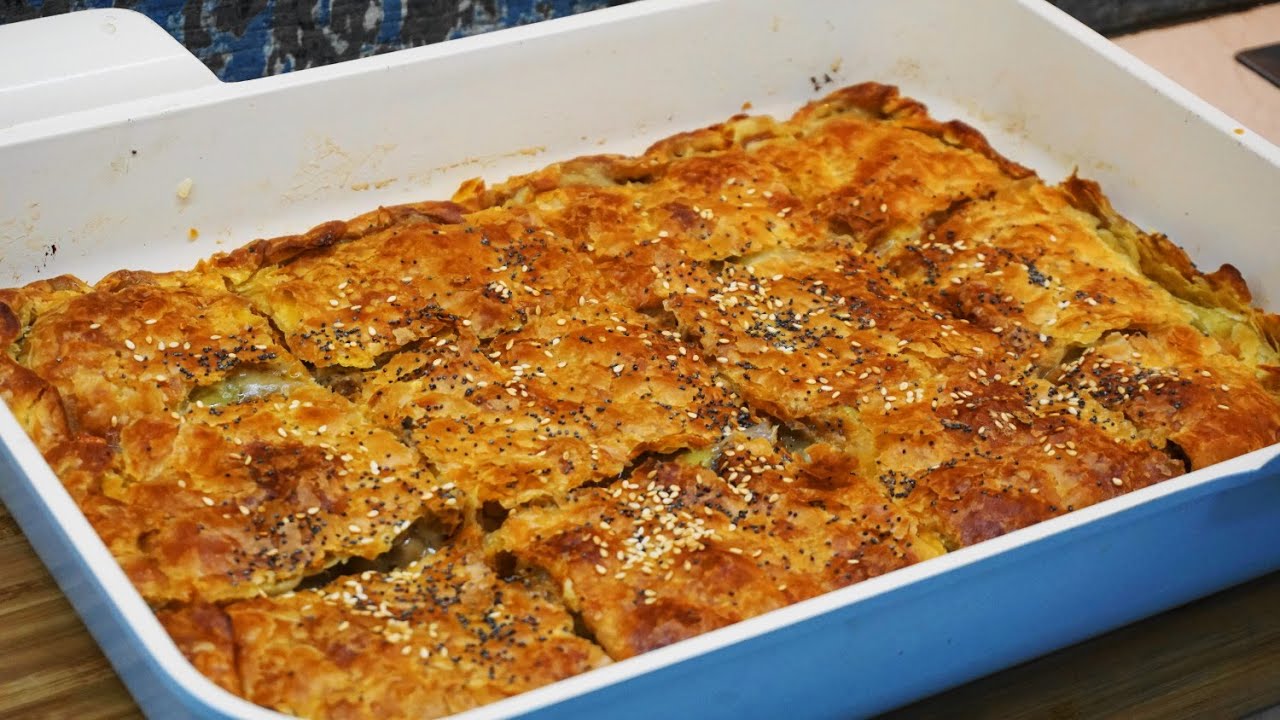   ! - Vegan mushroom pie   Greek Cooking by Katerina