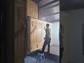 Installing Doors & Finishing a Solid Wood Wardrobe