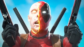 I took off Deadpool's mask... this HAPPENED! (Fortnite)